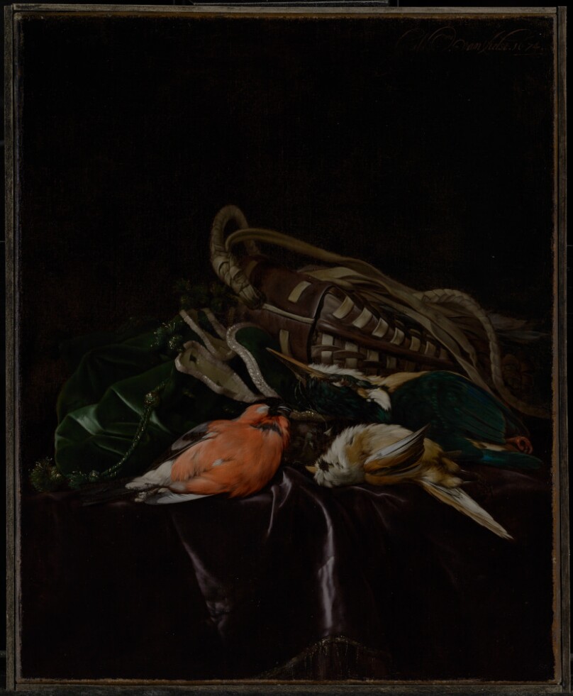 Still Life with Dead Birds and Game Bag