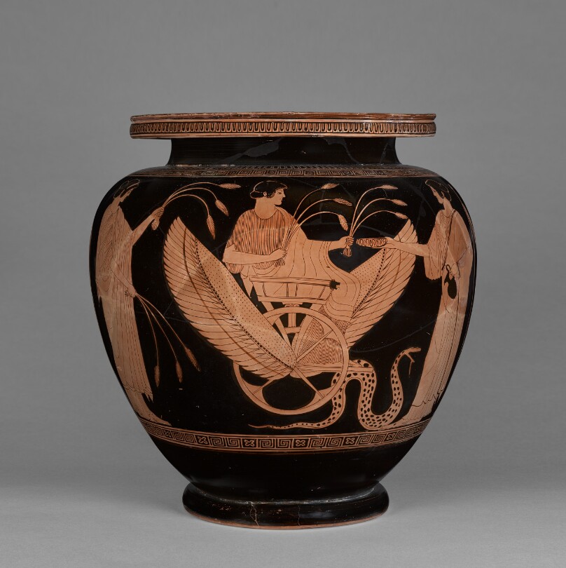 Attic Red-Figure Footed Dinos