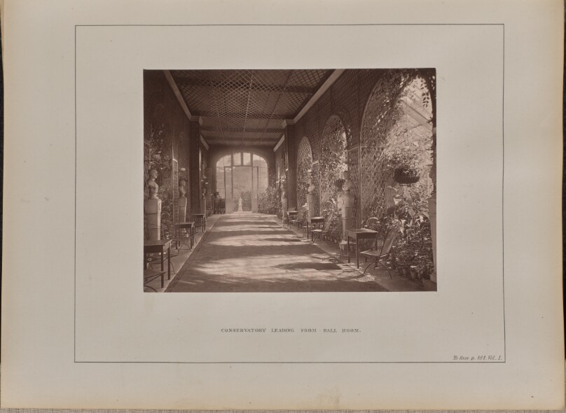 Conservatory Leading from Ball Room