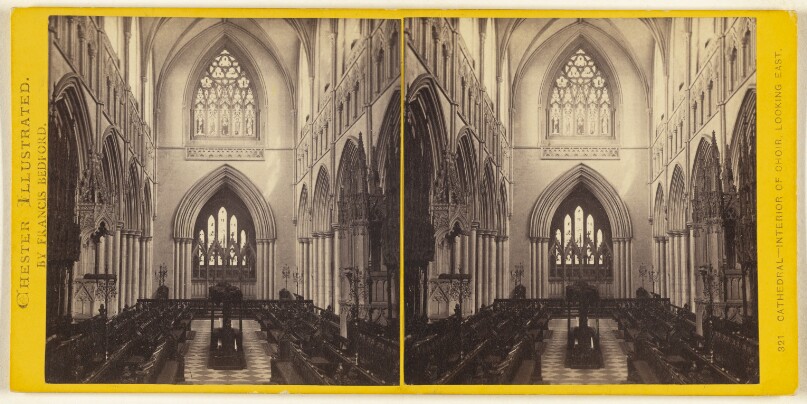 Cathedral - Interior of Choir, Looking East.