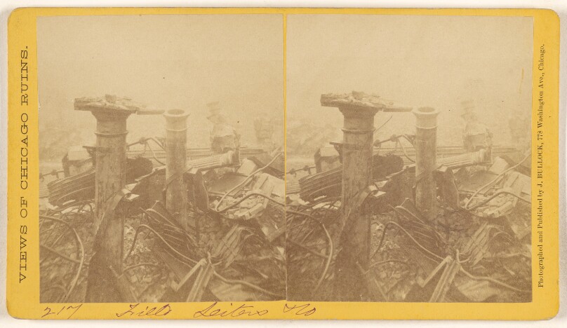 [Field Leiters & Co., Ruins of the Chicago Fire, 1871]