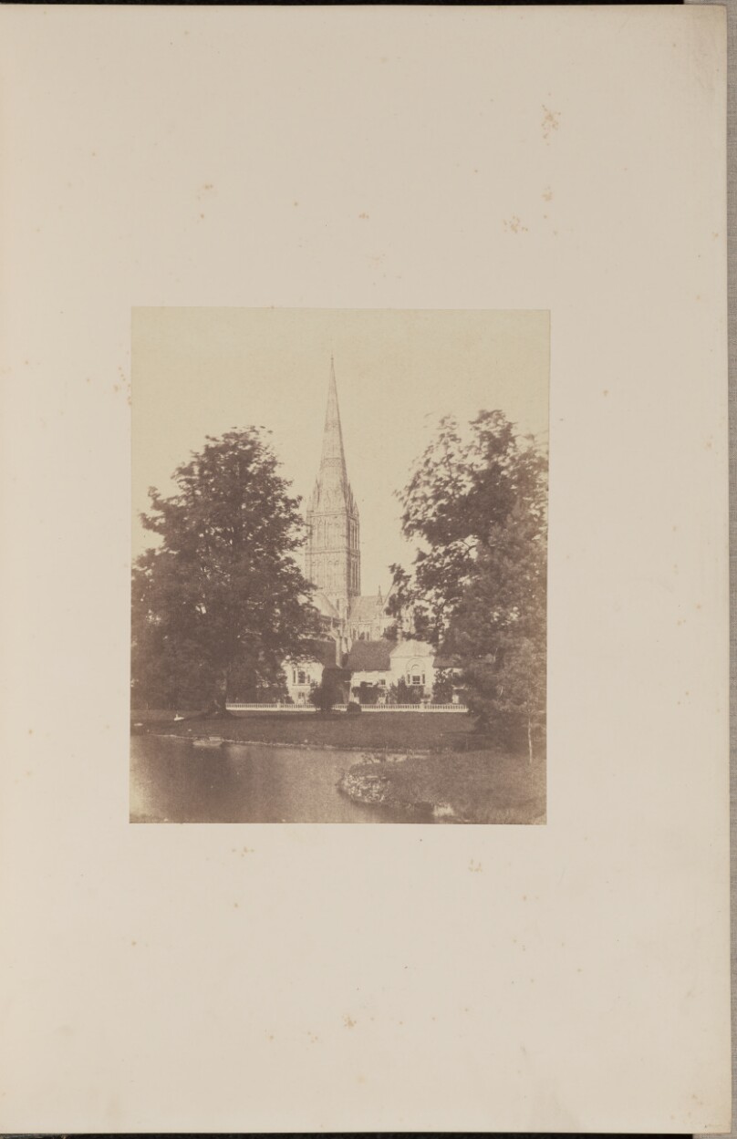 Salisbury Cathedral, from the Bishop's Grounds
