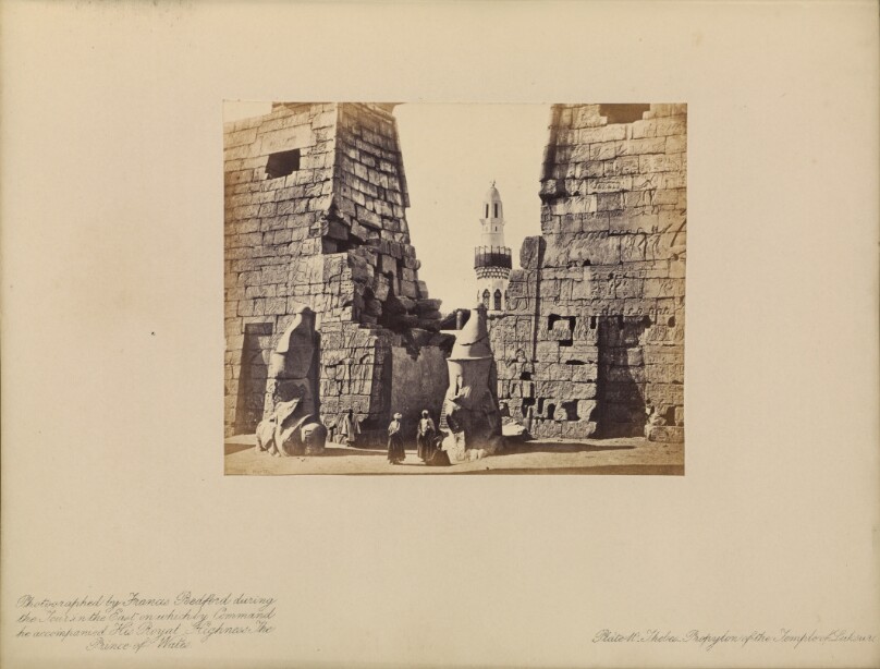 Thebes - Propylon of the Temple of Luksur
