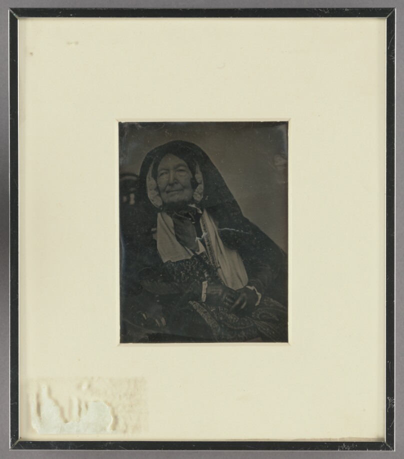 [Portrait of an Seated Elderly Woman]