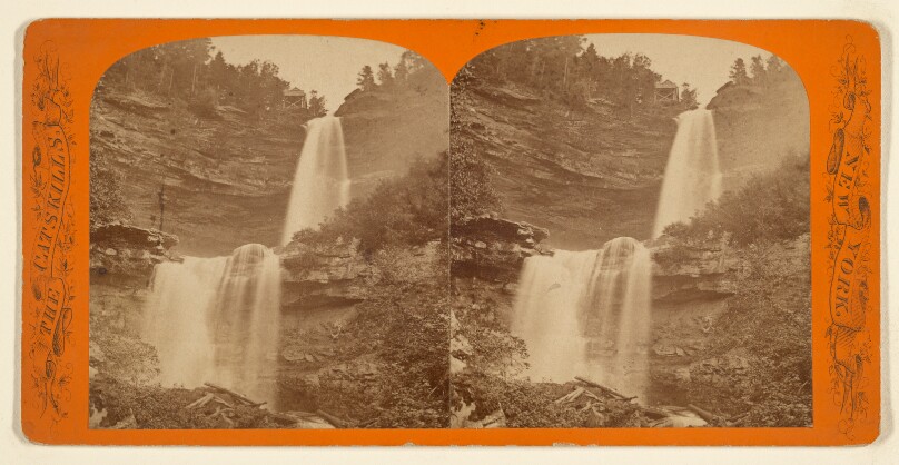 Cauterskill Falls. [Catskill Mountain Scenery.]