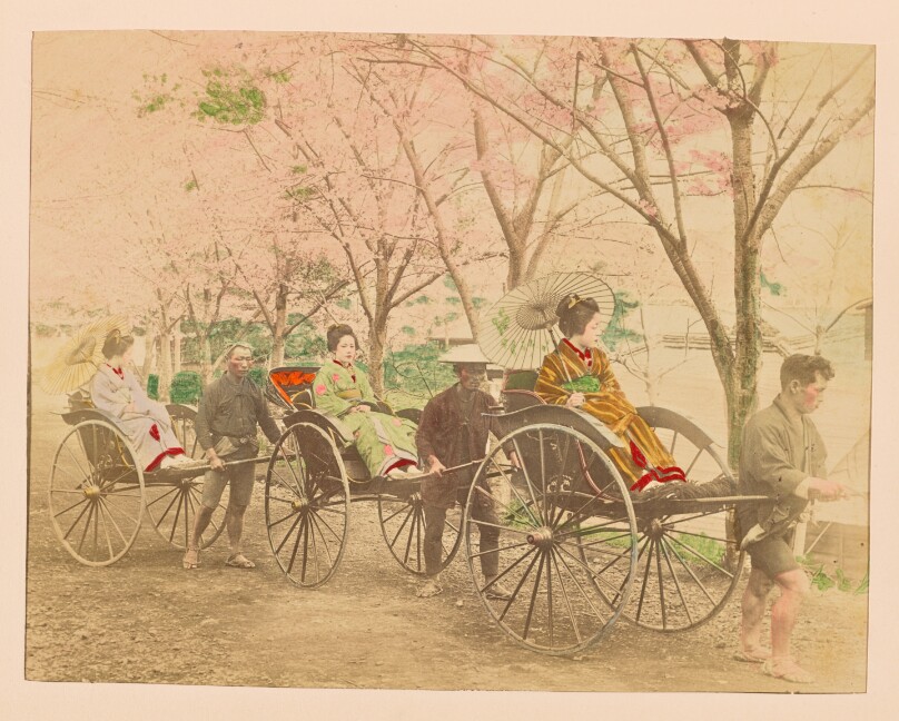 Jinrikishas