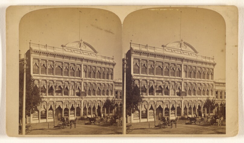 Exterior of Parent Co-operative Store, S.L. City. [Utah]
