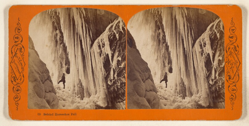 Behind Horseshoe Fall [Niagara Falls, New York]