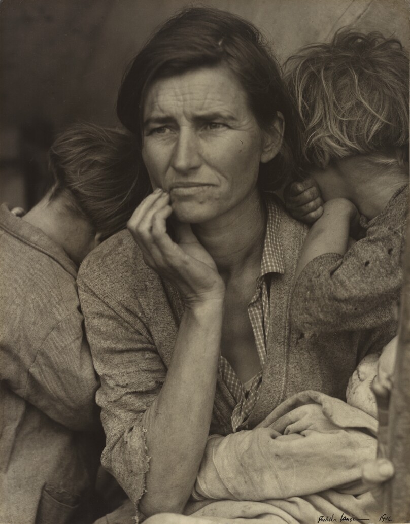 Human Erosion in California (Migrant Mother)