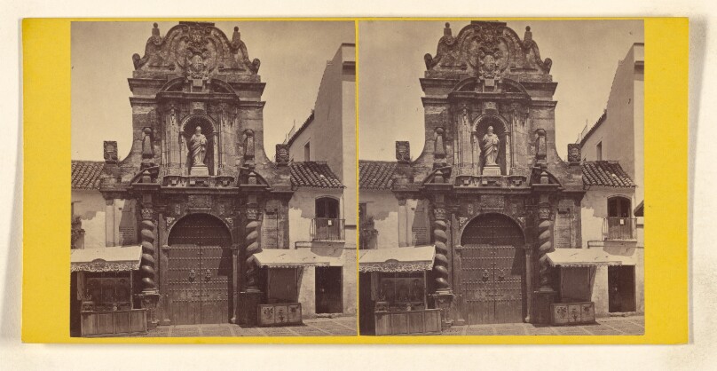 Cordova - Entrance to Church of San Pablo.