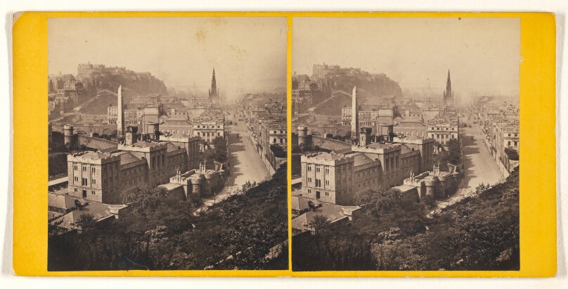 Edinburgh, from the Calton Hill