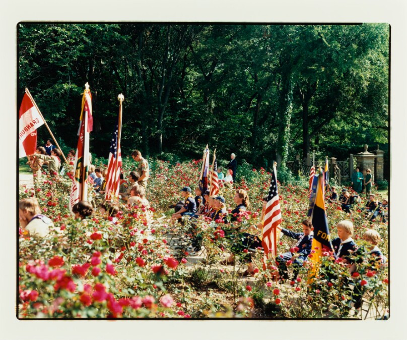 Boyscouts in Park, Fort Worth, Texas