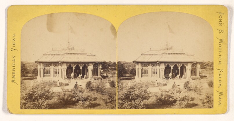 Pavilion at Mineral Spring, Central Park, N.Y.