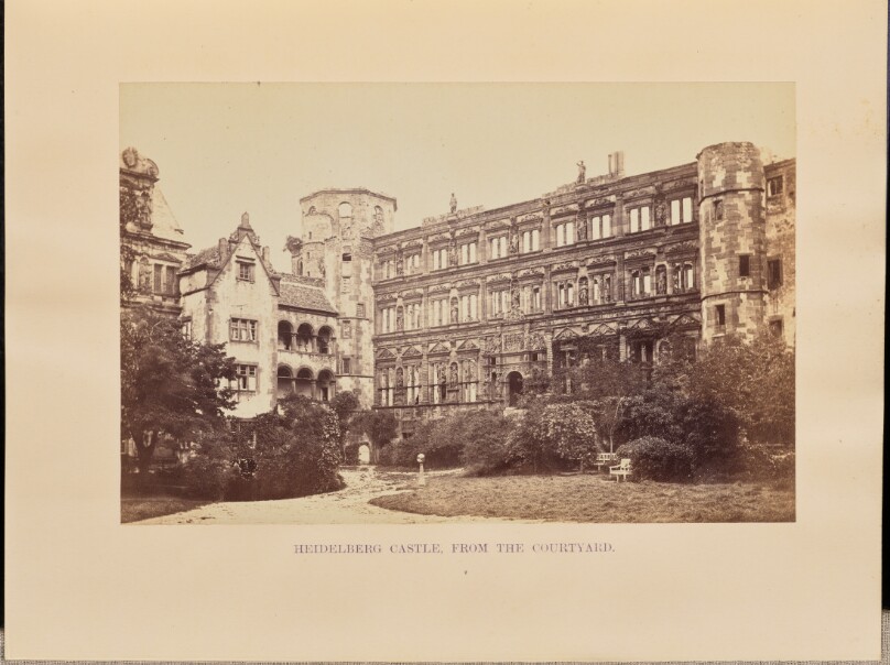 Heidelberg Castle, from the Courtyard