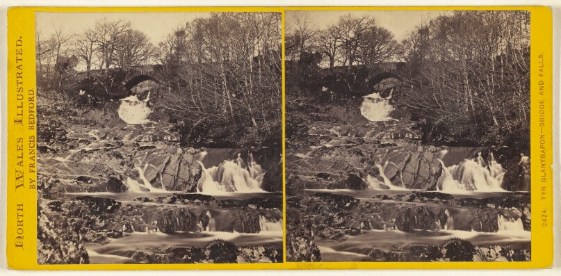 Tyn Glanyrafon - Bridge and Falls. [North Wales]
