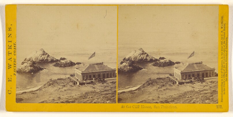 At the Cliff House, San Francisco.