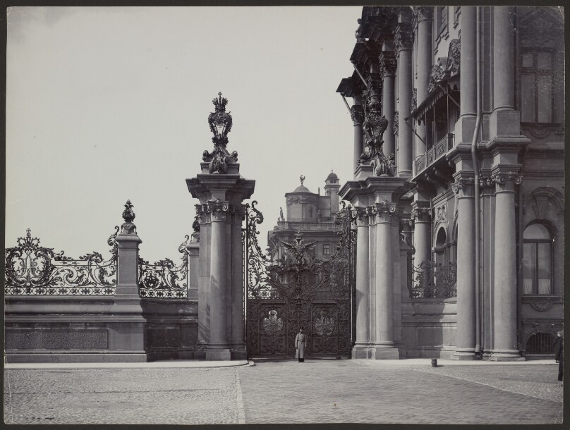 Iron Gate of the Winter Palace, St. Petersburg