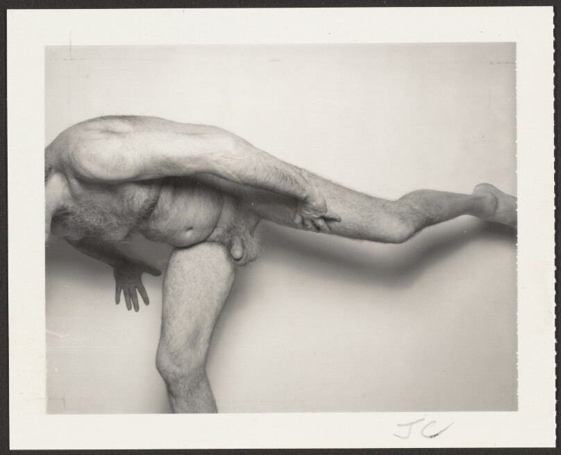 Self-Portrait, Side View, Bent