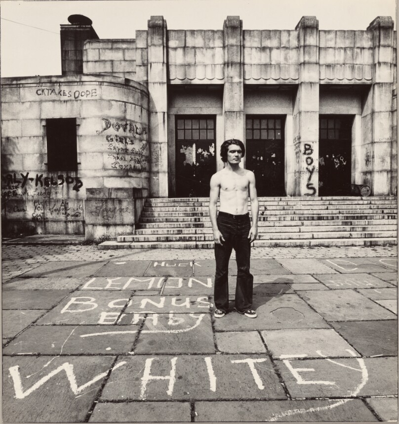 Teenage Boy in Park, NY