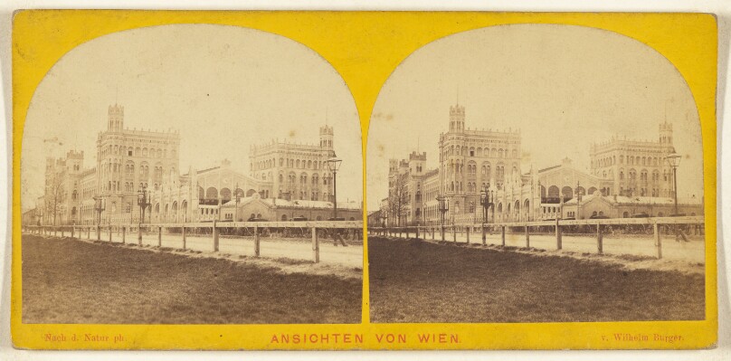 Ansichten von Wien. Nordbachuhof.