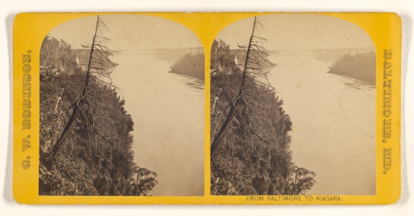 New Suspension Bridge, Bridal Veil Fall, &c.