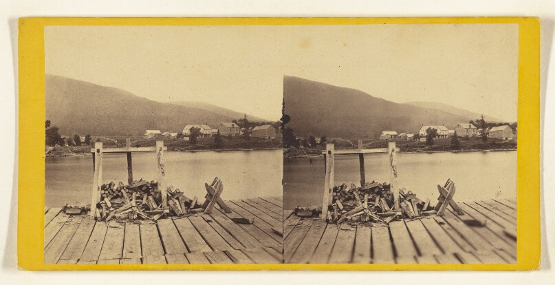 Looking West from the Dock. [Lake George, N.Y.]