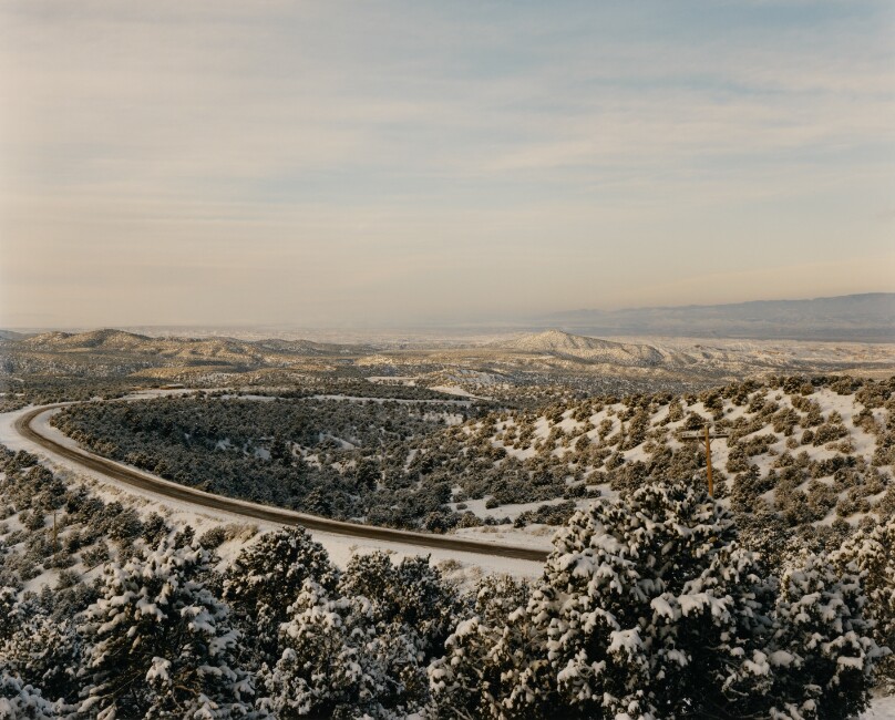 The High Road Looking West from Prisoner's Curve