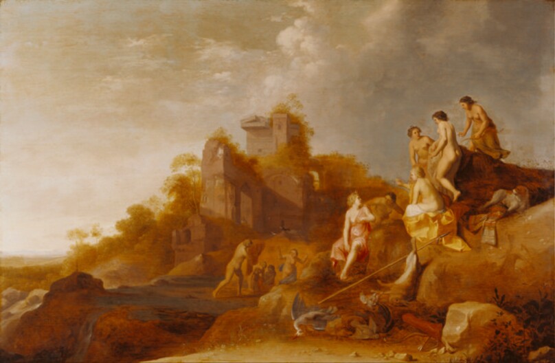 Landscape with Diana and Actaeon