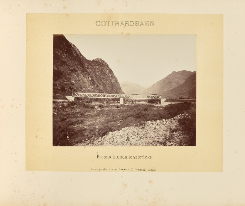 Gotthardbahn: Brenno Inundationsbrücke