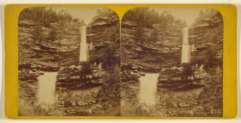 Cauterskill Falls. [Catskill Mountain Scenery.]