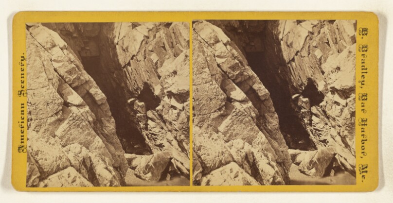 [Chasm near Ogdens Point, Bar Harbor, Maine]