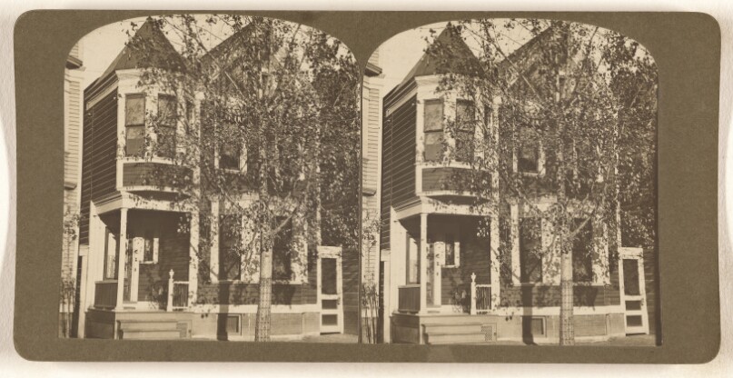 [J.M. Wendt's House, 427 First St. Nov. '09, Albany, N.Y.]