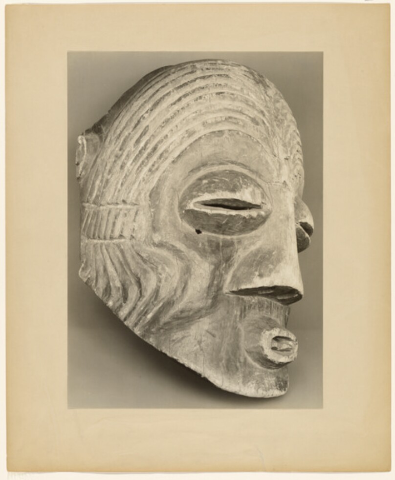 Mask in Three-Quarter View
