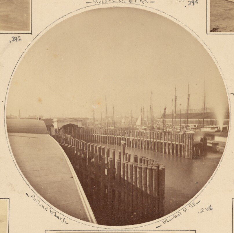 Oakland Wharf, Market St., S.F.