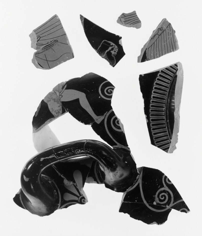Attic Red-Figure Stamnos Fragment