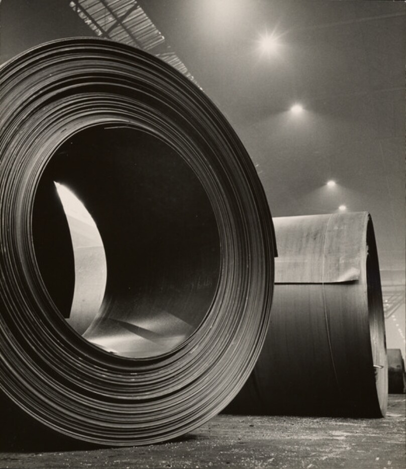 Cold Rolled Steel, Pittsburgh 1945 [Rolls of Steel, Pittsburgh]