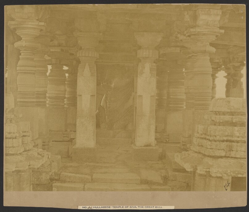 Hullabede - Temple of Siva, The Great Bull [from the West]