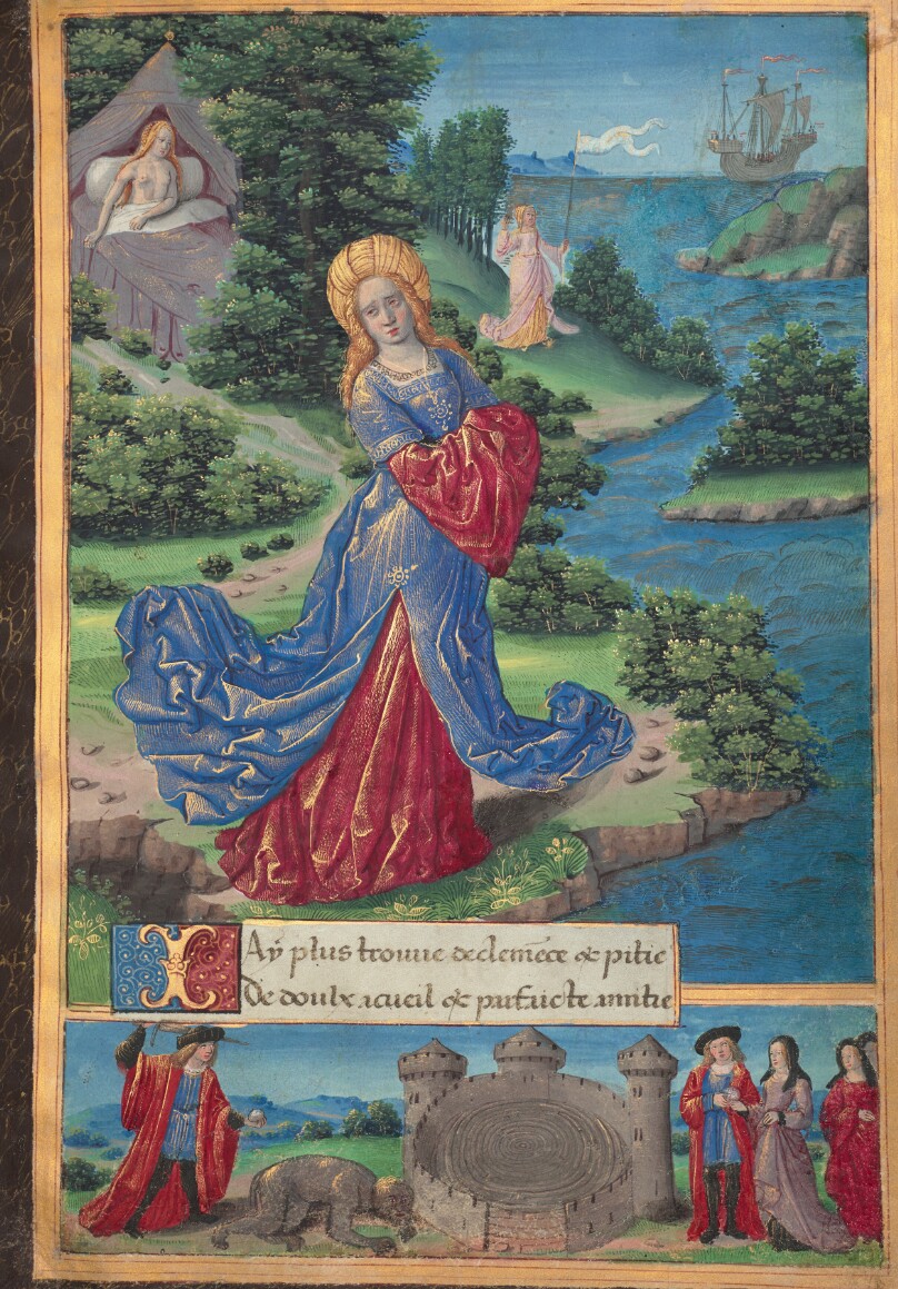 Ariadne Discovers Theseus's Departure 