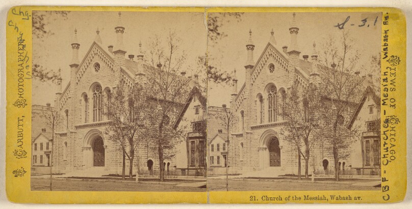 Church of the Messiah, Wabash av. [Chicago]