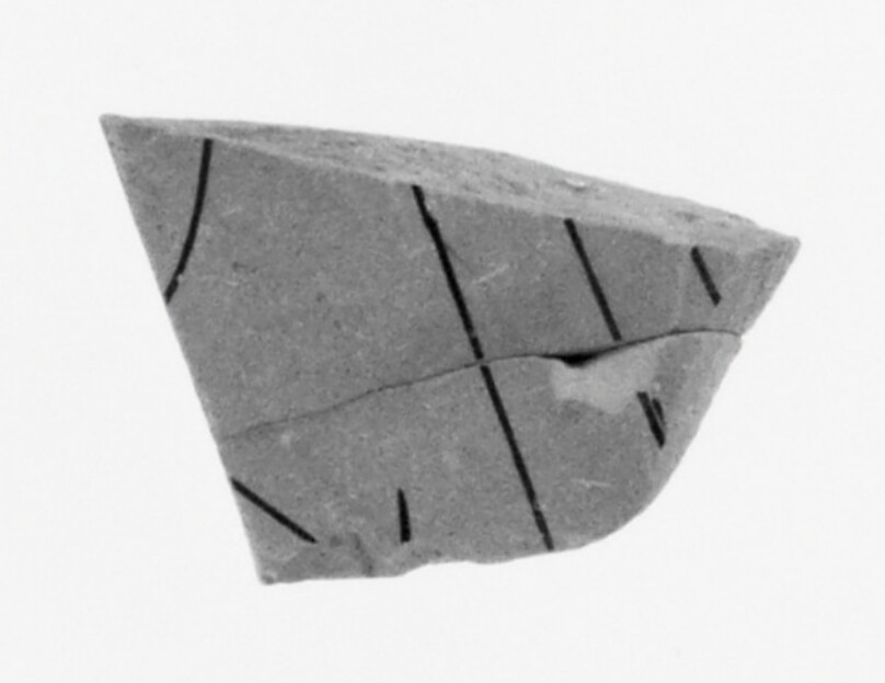 Attic Red-Figure Stamnos Fragment (comprised of 2 Joined Fragments)