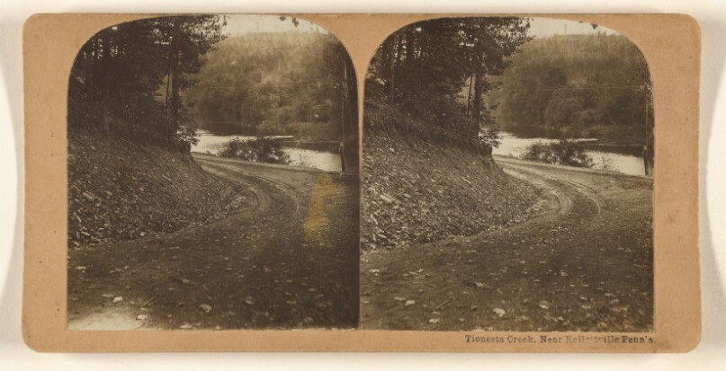 Tionesta Creek, Near Kellettville Penn'a.