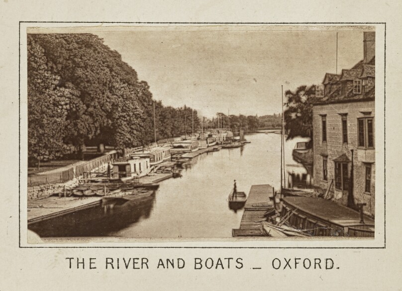 The River and Boats - Oxford