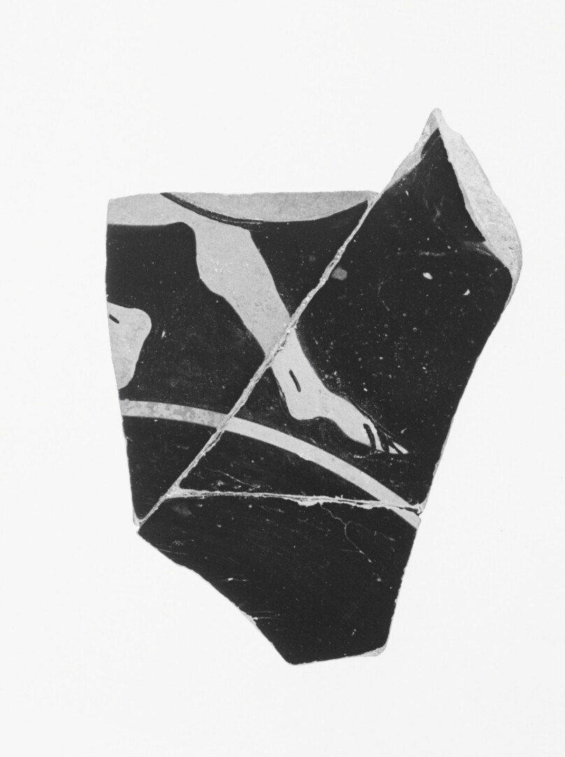 Attic Red-Figure Kylix Fragment