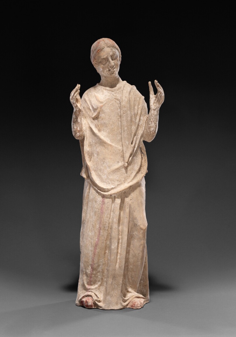 Statue of a Mourning Woman