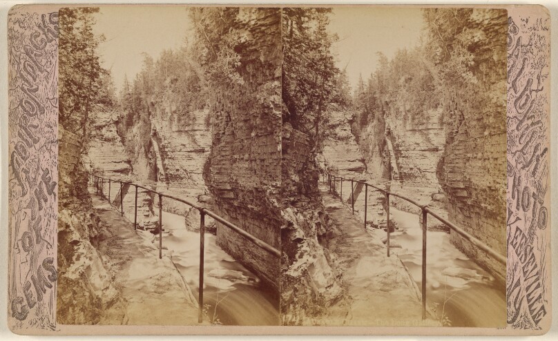 Ausable Chasm - The Long Gallery.