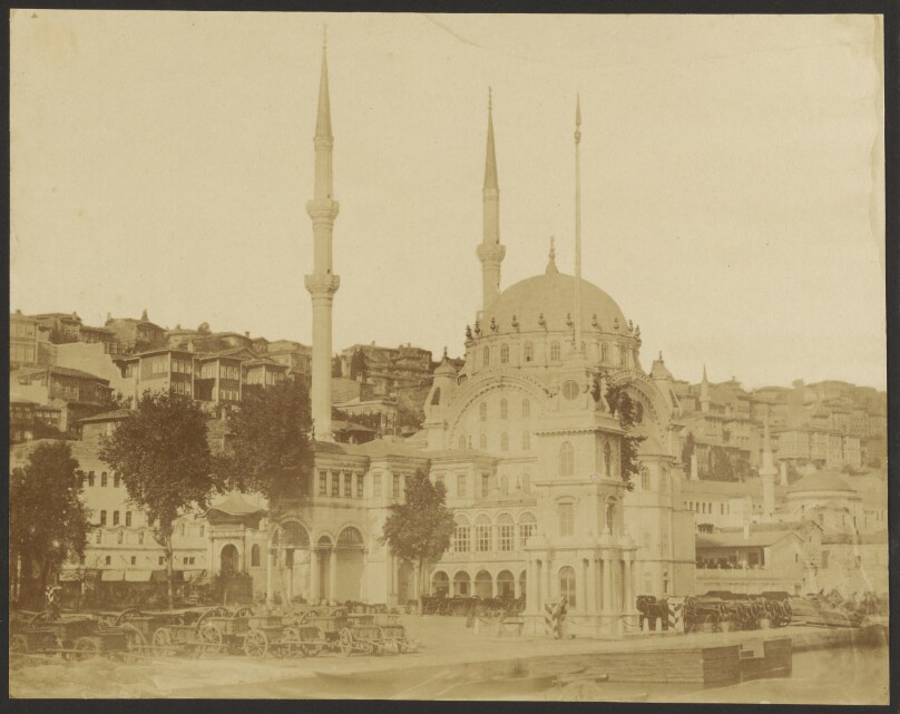 [Domed building with cannons]