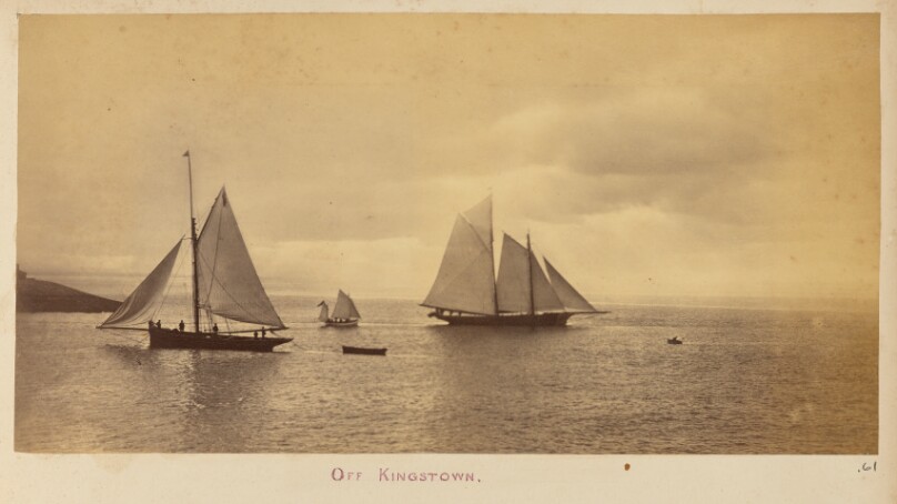 [View off Kingstown Harbor]