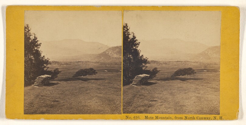 Mote Mountain, from North Conway, N.H.