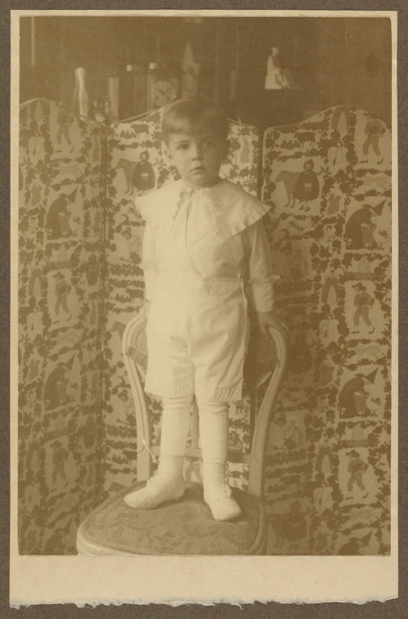 [Portrait of a young boy]