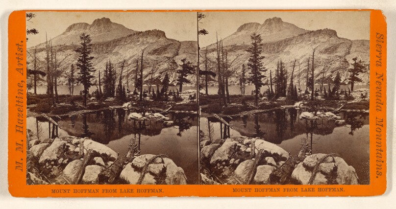 Mount Hoffman from Lake Hoffman.